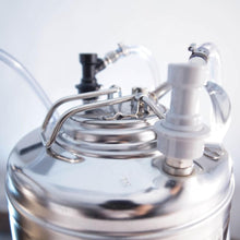 Load image into Gallery viewer, Home Brew Keg System w/ Two Cornelius (Corny) Ball Lock Kegs &amp; Two Pressure Regulator
